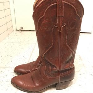 Vintage Dan Post Cowboy Boots